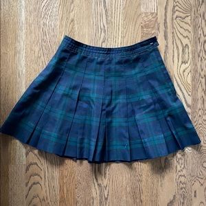Vintage Plaid Skirt